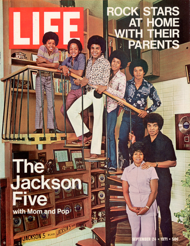 LIFE cover 09-24-1971 featuring The Jackson Five w