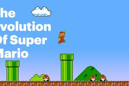La evolución de Super Mario/ 30 años/ Digg